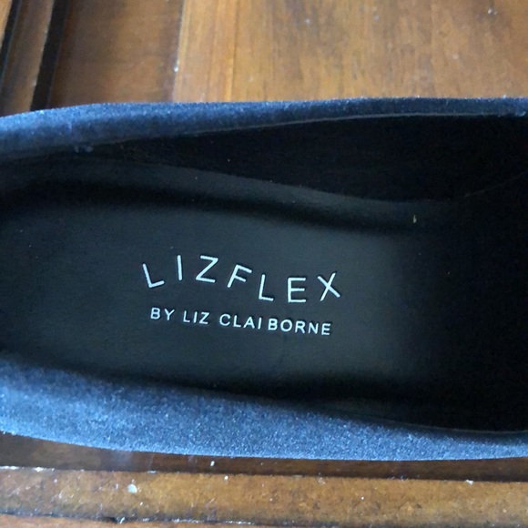 Liz Claiborne Lizflex Concord black Stretch Micro Shoes Size 6M - Picture 3 of 8